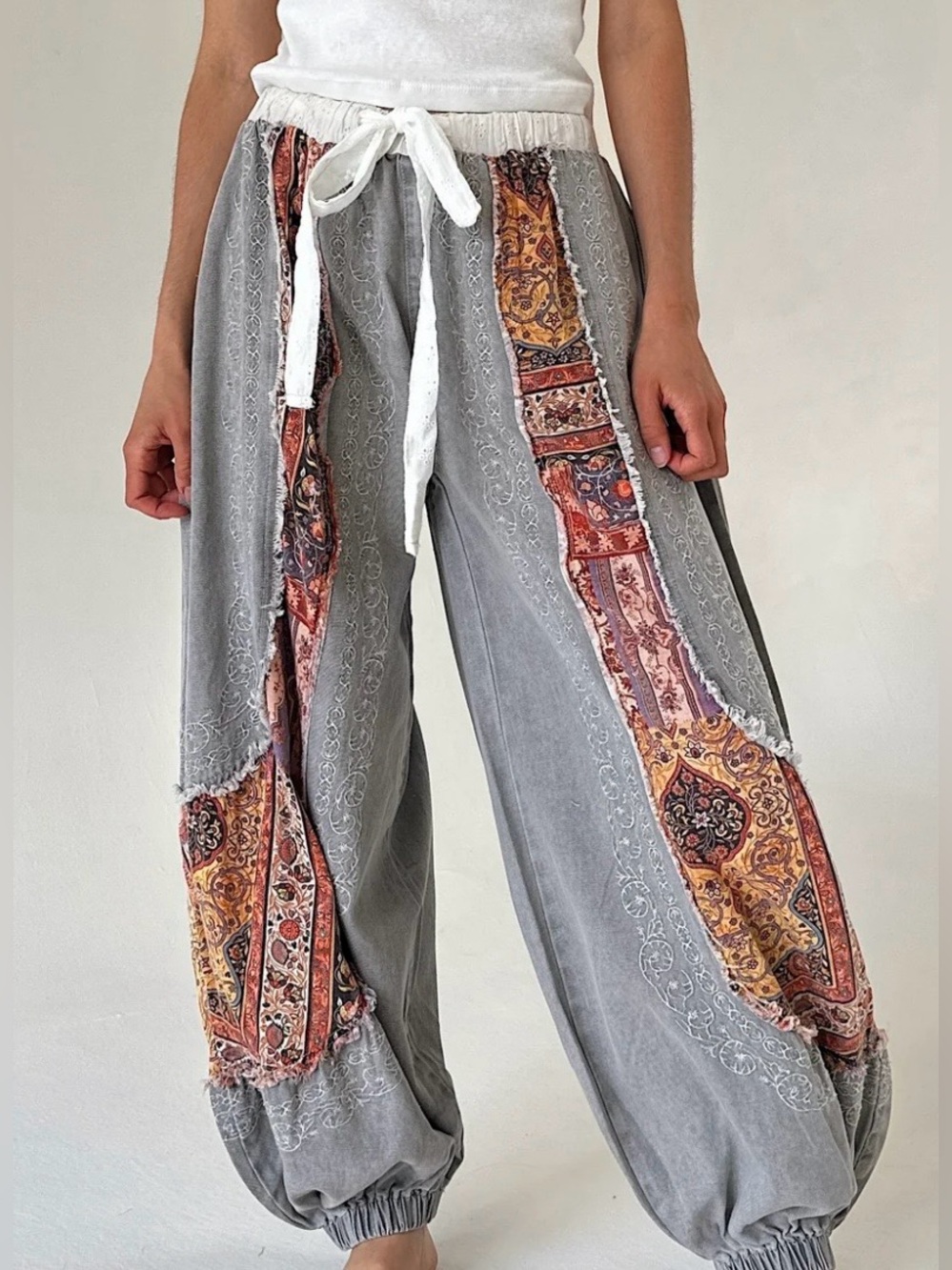 POL know it all pants in charcoal